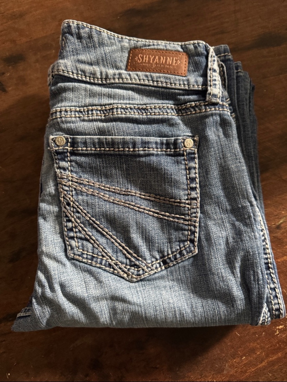 GUC Women's Light Blue Boot Cut Jeans